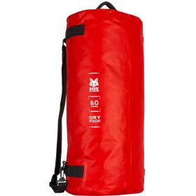 60 Liter Duffle-Rucksack Wtrprf Zipper  840D - Red