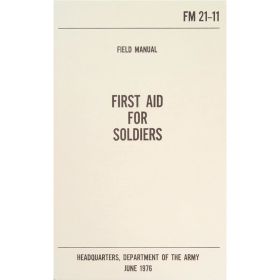 First Aid For Soldiers Manual