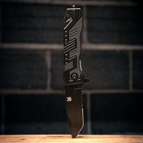 8.5" Folding Knife-Serrated Edge
