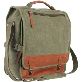 "Classic" Euro-Style Messenger Bag (Option 1: Olive Drab)