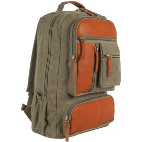 Retro Cantabrian Excursion Rucksack (Option 1: Olive Drab)