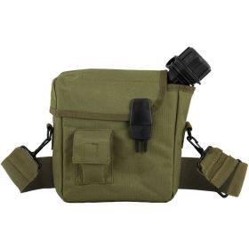 2Qt Canteen Cover-Shldr Strap (Option 1: Olive Drab)