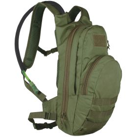 Compact Modular Hydration Backpack (Option 1: Olive Drab)
