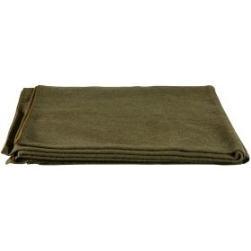 Wool Camp Blanket (Option 1: Olive Drab)