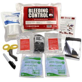 Personal Bleeding Control Kit (Option: Vacuum Bag)