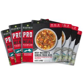 6 CT ReadyWise Pro Adventure Meal (Option: Beef Bulgogi And Kimchi Fried Rice)