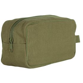 Canvas Toiletry Kit (Option 1: Olive Drab)